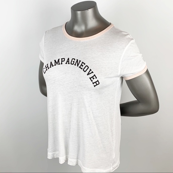 Wildfox | NWT Champagneover Johnny Ringer Tee  XS - Picture 2 of 8
